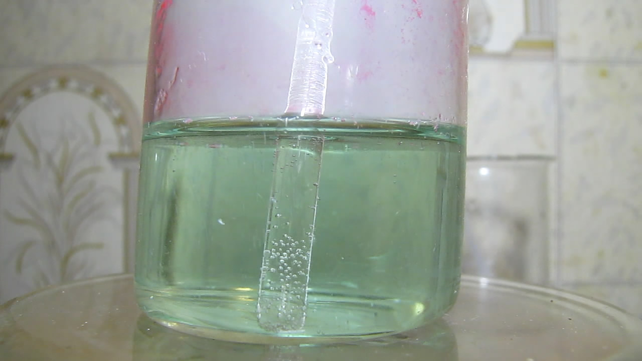 Обнаружение никеля (реакция с диметилглиоксимом). Determination of nickel (reaction with dimethylglyoxime)
