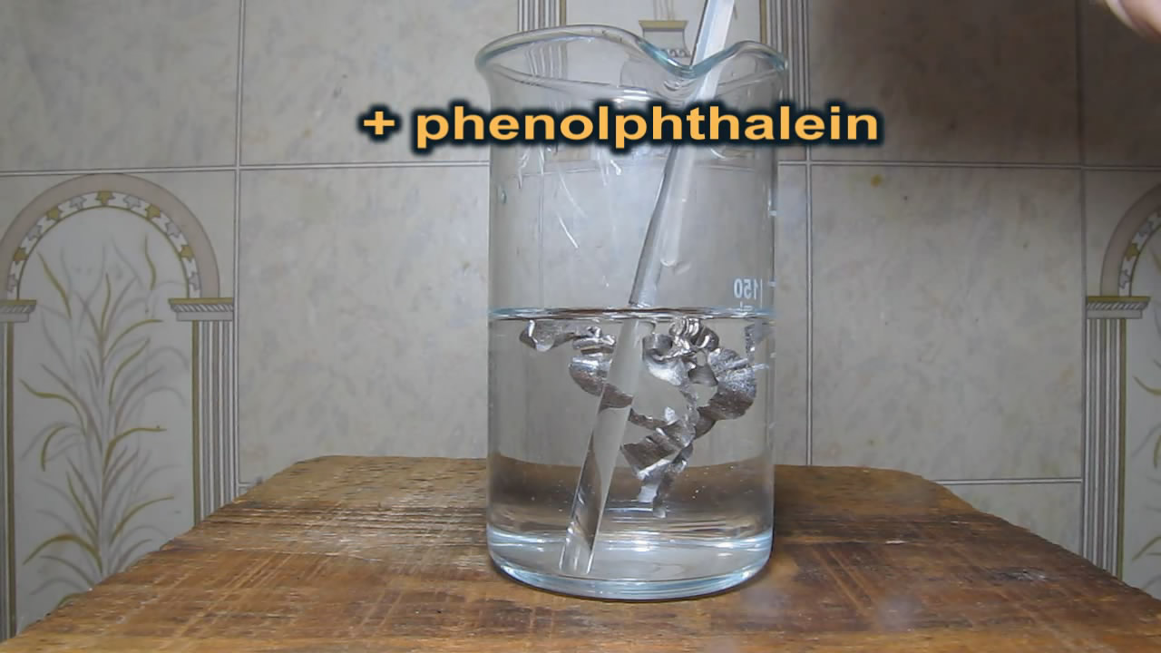    . Reaction of magnesium with water