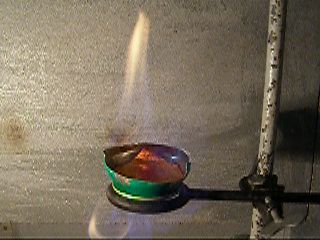       K2Cr2O7 (   ). Chemical Volcano (Potassium Dichromate and Sulfur)