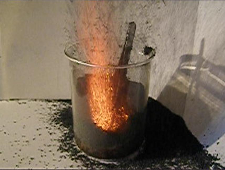    (  ). Volcano in the Glass (Decomposition of Ammonium Dichromate)