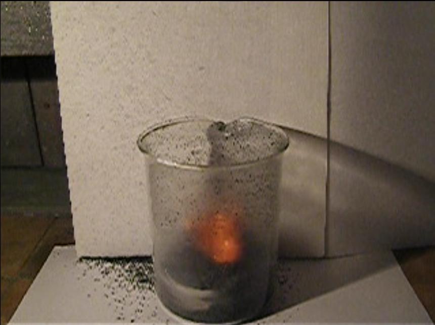    (  ). Volcano in the Glass (Decomposition of Ammonium Dichromate)