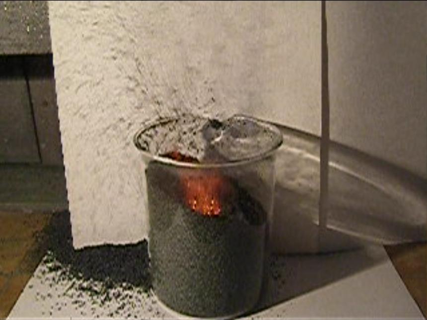    (  ). Volcano in the Glass (Decomposition of Ammonium Dichromate)