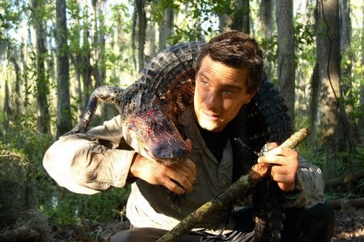 Беар Гриллс во время съемок сериала ''Выжить любой ценой / Ultimate Survival''