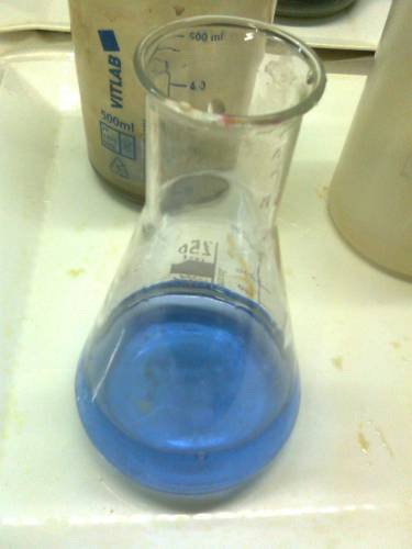   . Titration of nickel ions
