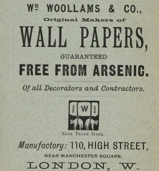  ,      (  ). Red hand, black sheet and green wallpaper (about arsenic toxicity)