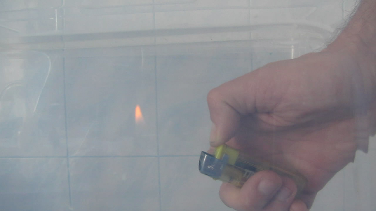    (). Argon extinguishes fire (lighter)