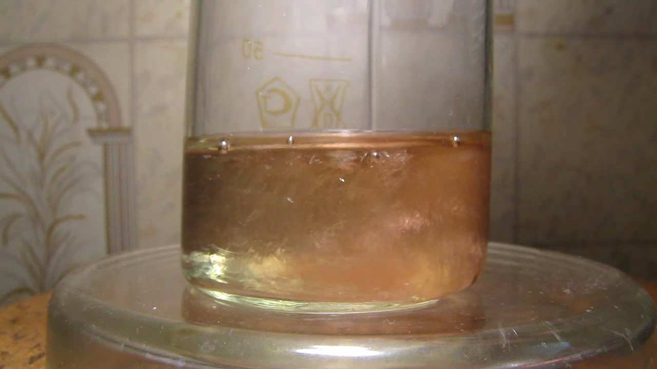 Обнаружение примеси железа (III) в соляной кислоте. Finding of iron (III) impurities in hydrochloric acid