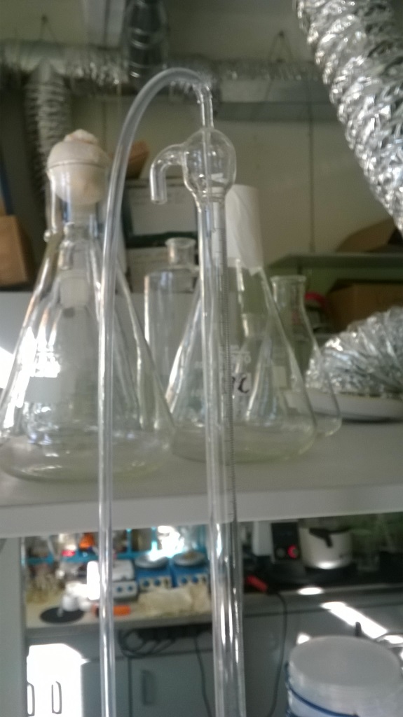   ,   ? How many chemists do you need to titrate solution?