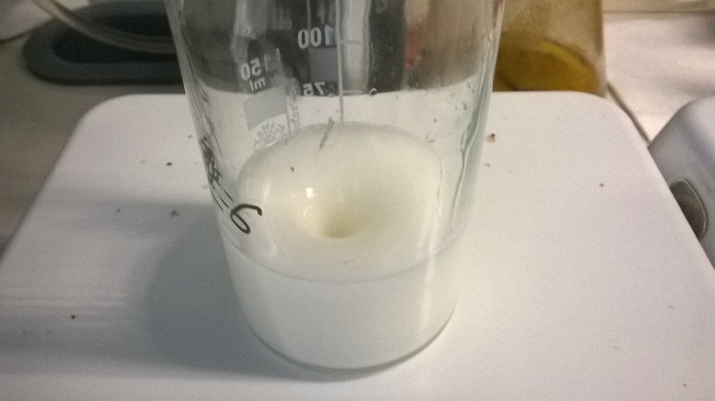     . Non-Newtonian fluid and magnetic stirrer