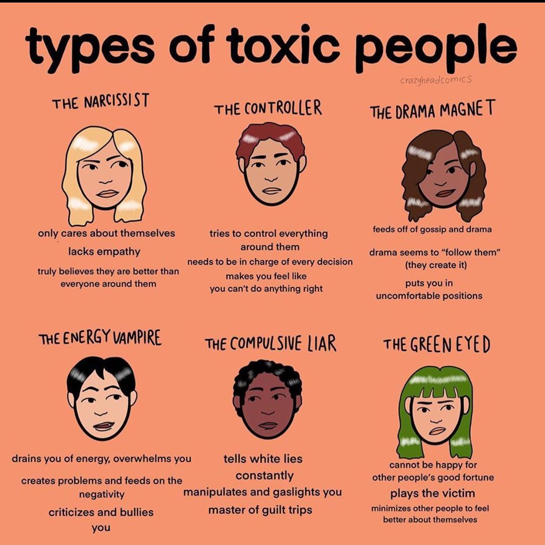 Токсичные личности. Toxic people