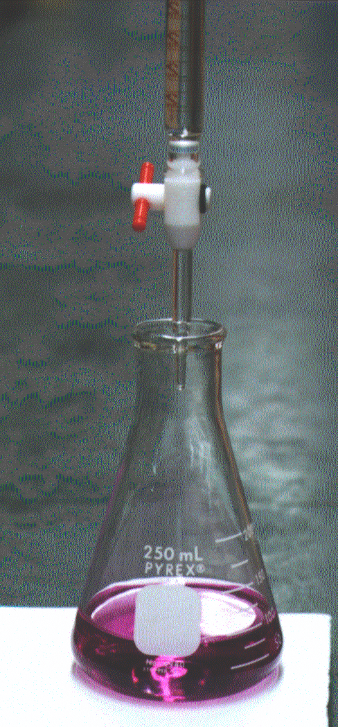 The titration of hardness with EDTA using Eriochrome Black T as an indicator