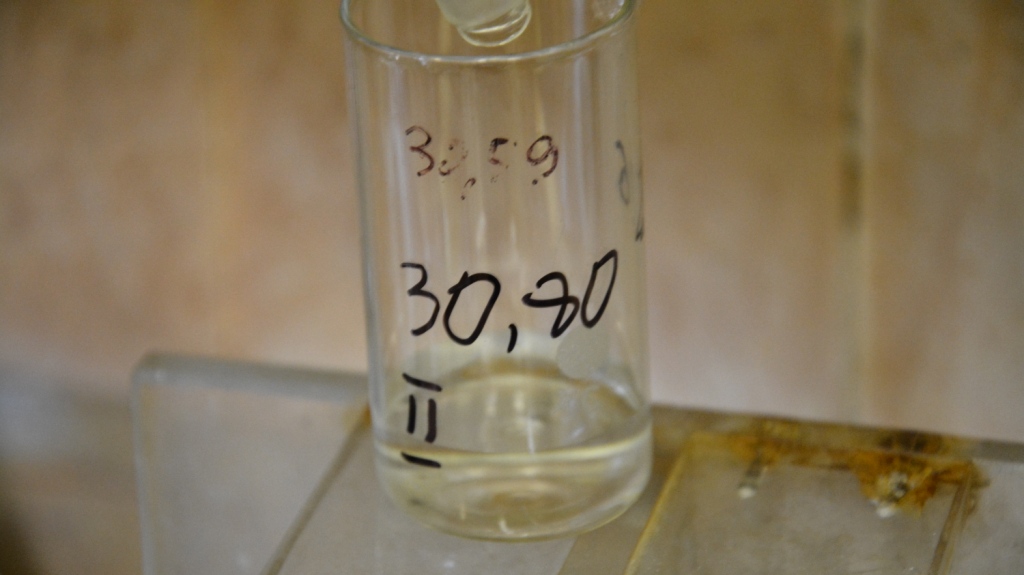 Сорбция тритиевой воды глинистыми минералами (отгонка воды из глины по фракциям)
