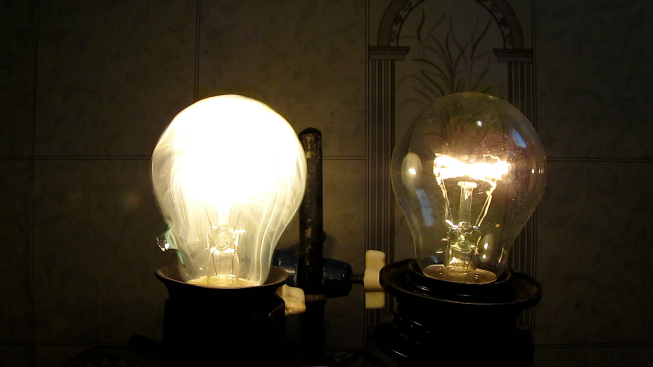 ,    (220 )  ? (  ). Incandescent lamp (220V) filled with hexane. (Experiment with uncontrolled fire)