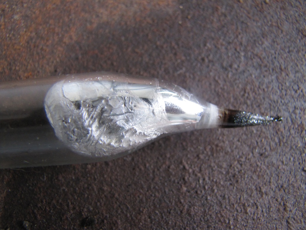     ( ). Ampoules with metallic sodium (failed experiment)