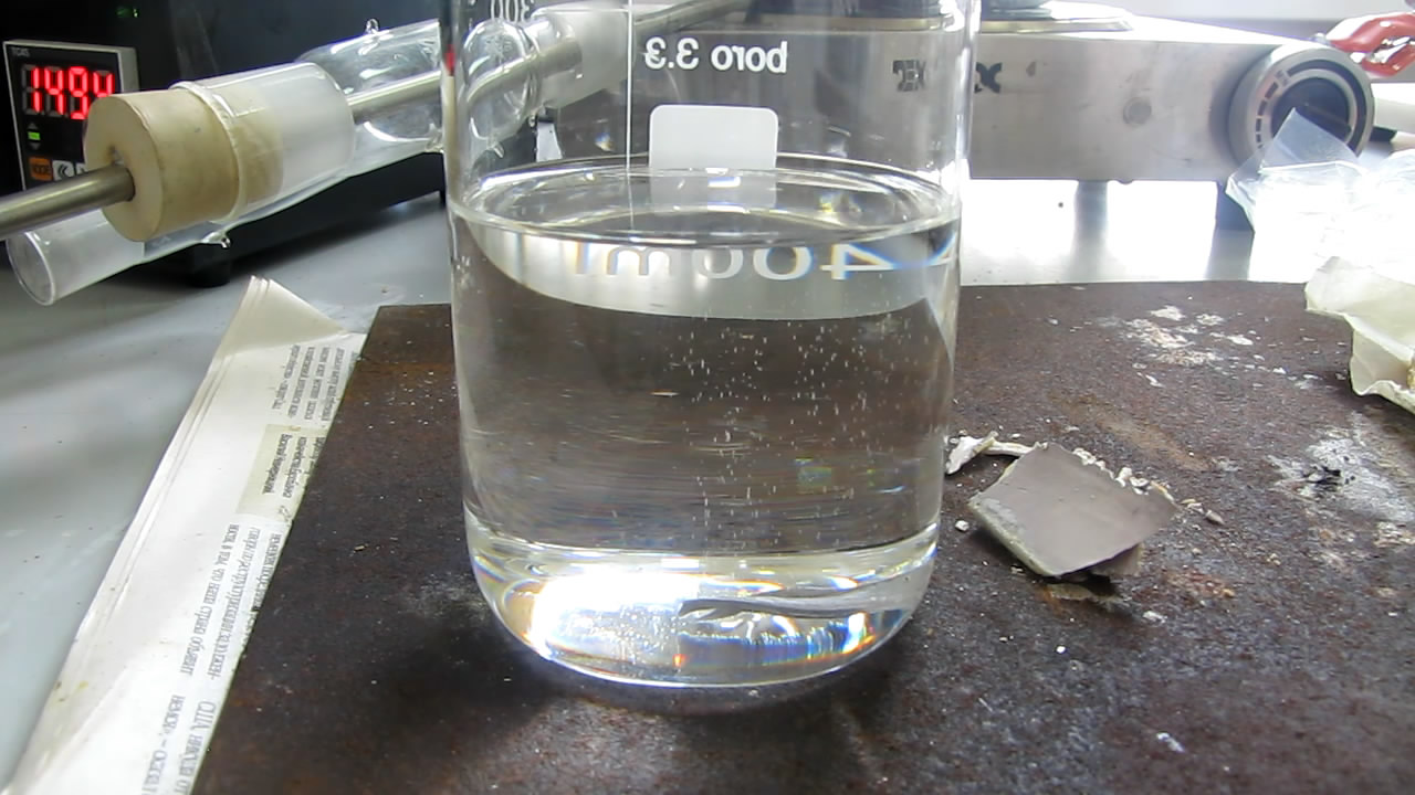   .    . Sodium and xylene. This xylene contains water