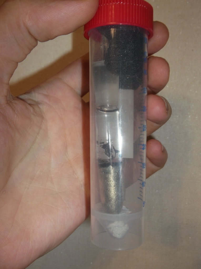      . Simple method of metallic caesium preparation