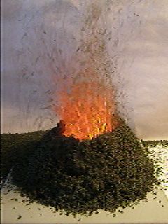 Химический вулкан