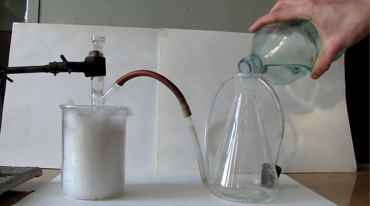 Получение жидкого диоксида азота