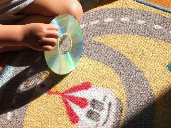 2 Make Rainbows Using a CD.JPG